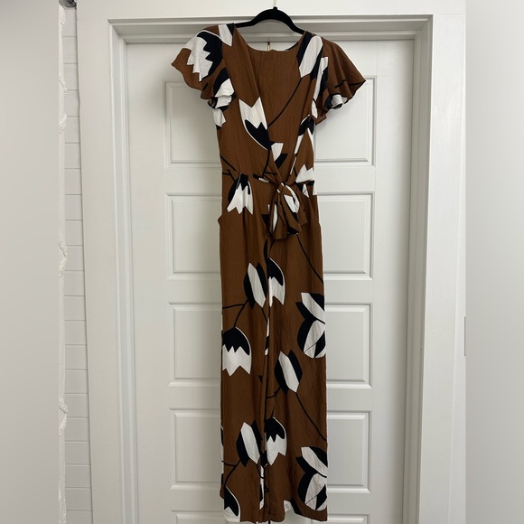 Eva Franco jumpsuit black and brown - Picture 3 of 5